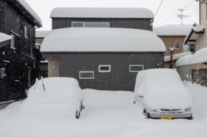 2021年の新潟の大雪写真