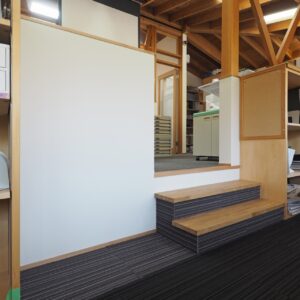 階段と壁の移設完了!