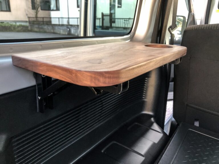 ジムニーに棚板をカスタム 完成!