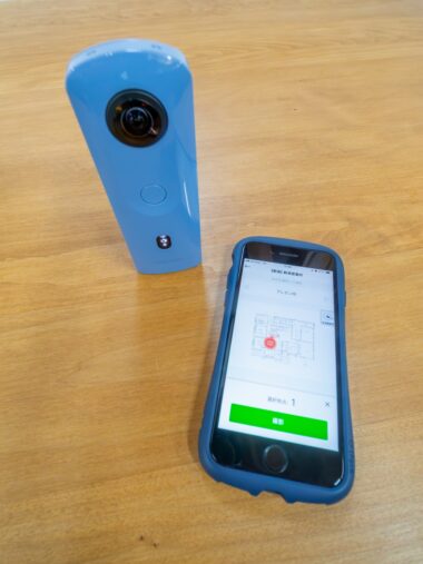 シータカメラとLogbuildアプリ