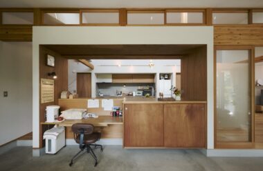 家業の事務スペース