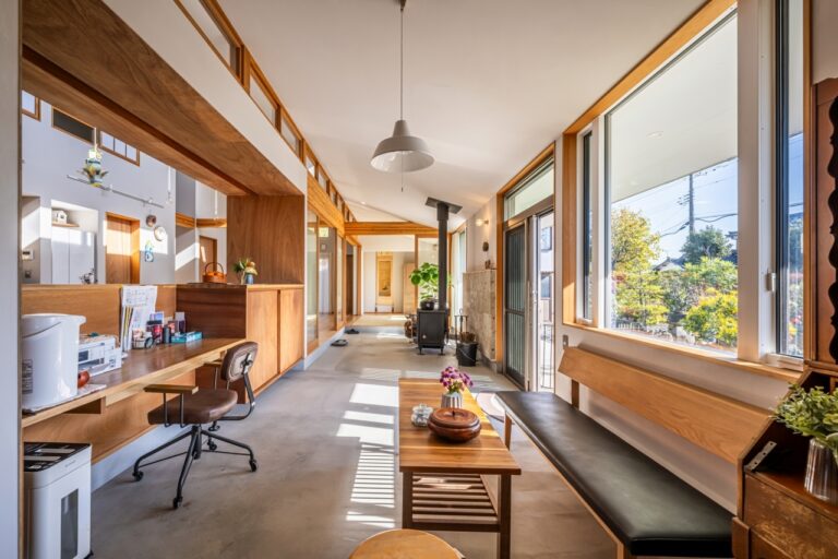 多機能な14畳の土間玄関