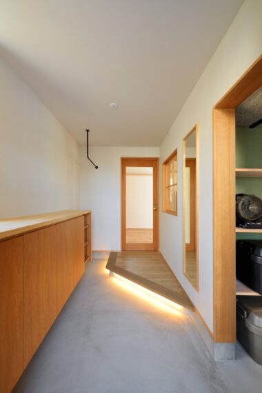 趣味室として使える土間スペース